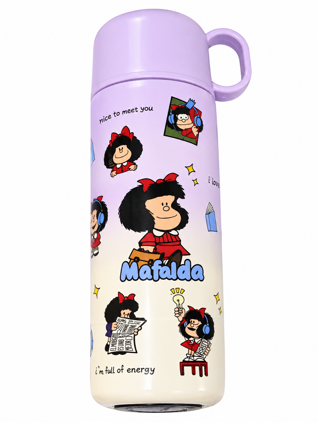 Termo Mafalda Lila