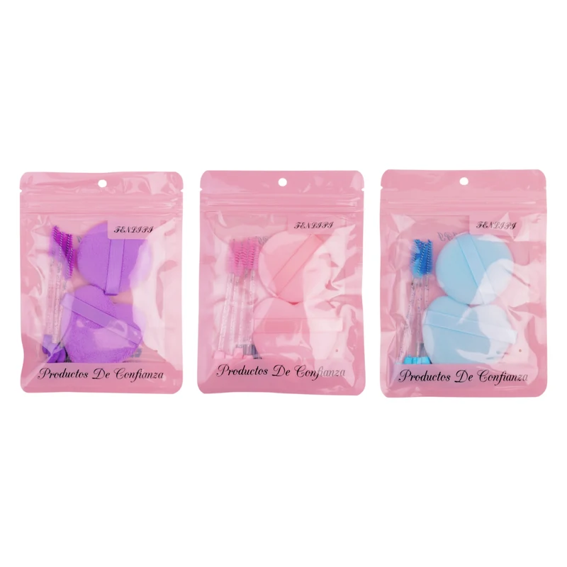 Kit borlas y cepillos cejas