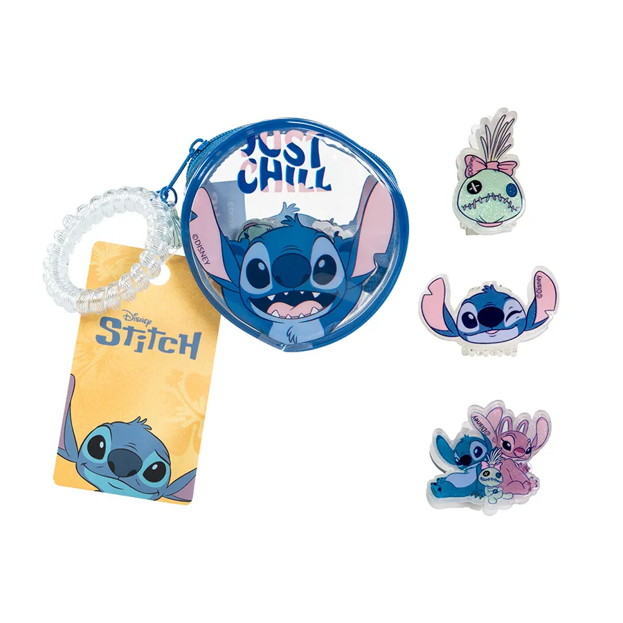 Monedero Redondo Stitch