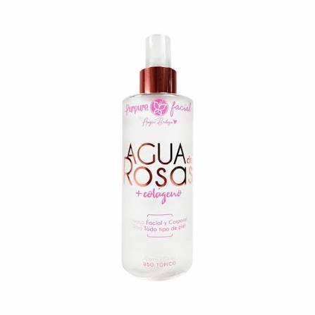 AGUA DE ROSAS +COLAGENO 250ML